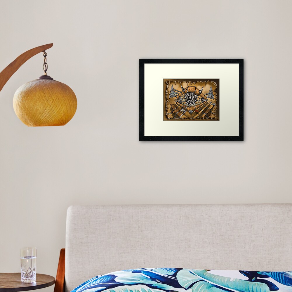 Item preview, Framed Art Print designed and sold by HilpArt.