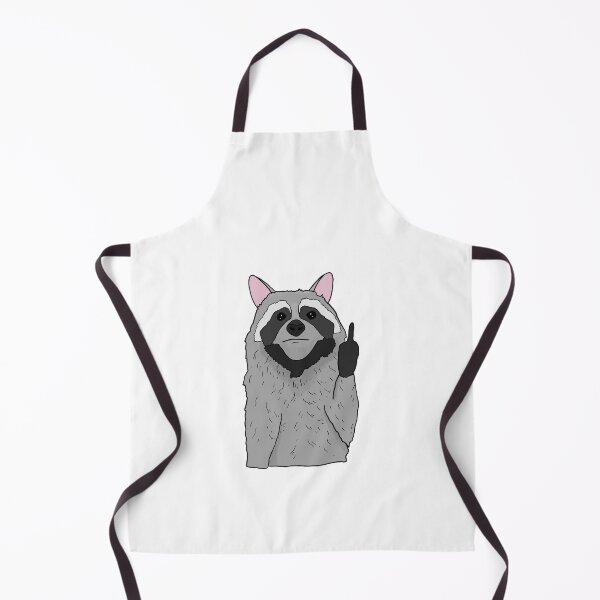 Item preview, Grumpy Racoon Holding Middle finger funny gift designed and sold by Mesyo.