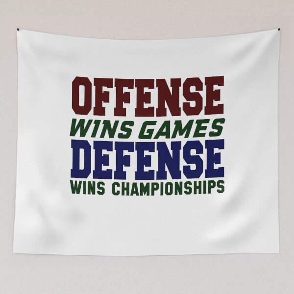 Item preview, Offense vs Defense  designed and sold by techdave.