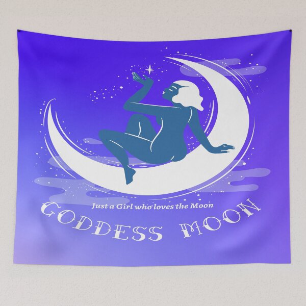 Item preview, Just a Girl who loves the Moon designed and sold by MagicEmpress.