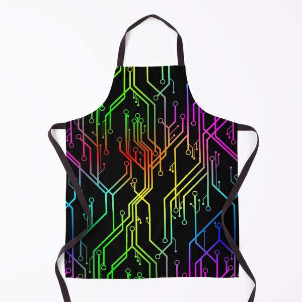 Item preview, Rainbow techno circuit board tech designed and sold by jc007.