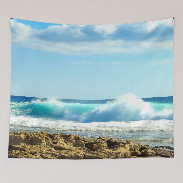 Item preview, The Waves On The Sea designed and sold by sasijaya.