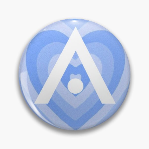 Item preview, Baby Blue Hearts Aveda Logo designed and sold by Dalaura.