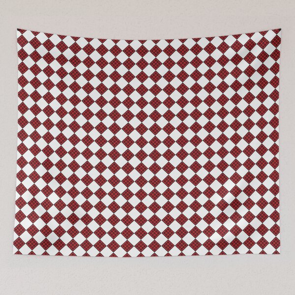 Item preview, Red Black Checkered Design designed and sold by MHich.