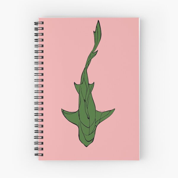 Item preview, Black/Green Line Art White Shark Ocean Themed Design Lemon, Tiger Shark Mancave designed and sold by Celosia Liv.
