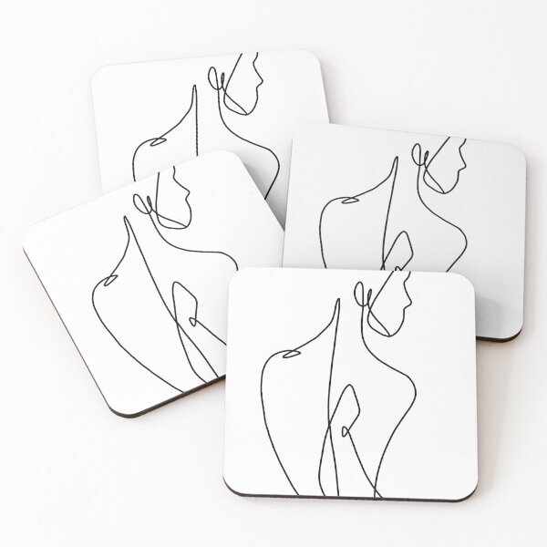 Item preview, minimalistic women drawing designed and sold by Amariafagundes.