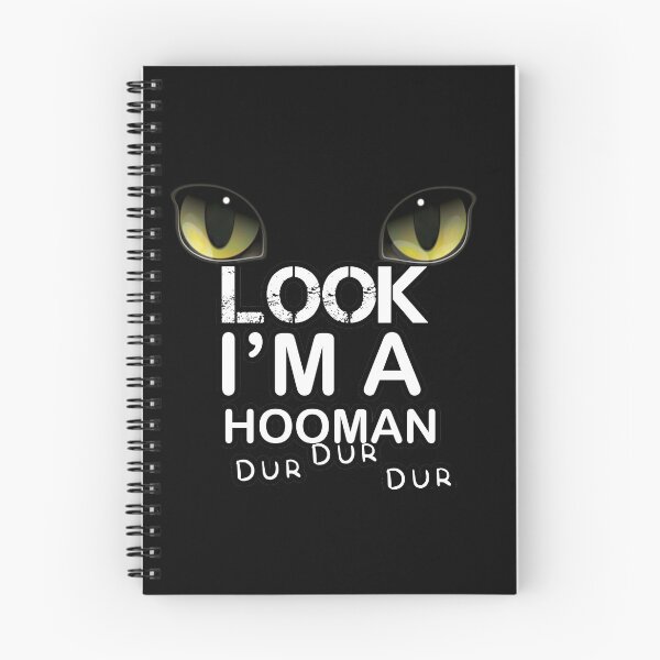 Item preview, look I'm a hooman funny cat designed and sold by Yassineea65.