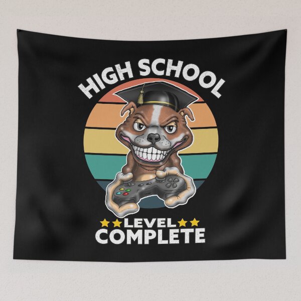 Item preview, High School Level Complete Funny Senior Graduation Gamer Grad designed and sold by Status71.