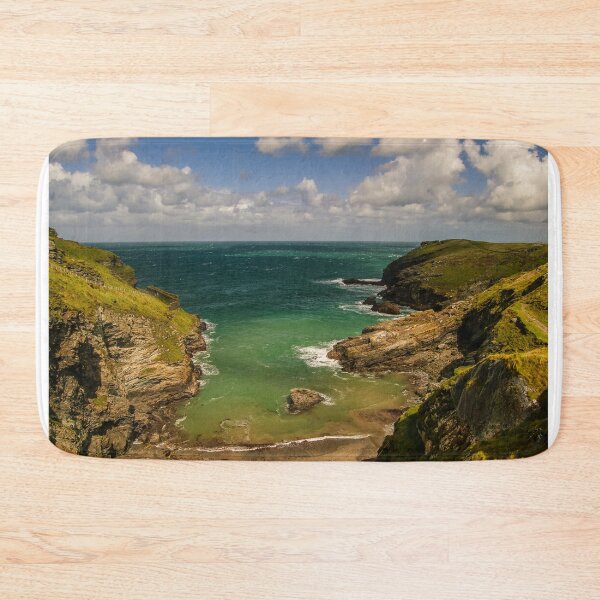Item preview, The rugged cliffs around Tintagel in Cornwall designed and sold by MichaelBShannon.