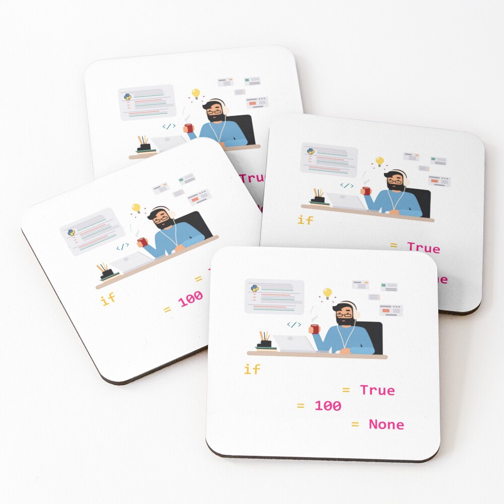 Item preview, Coasters (Set of 4) designed and sold by ellagnonmay.