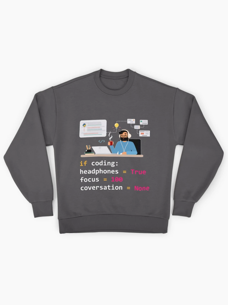 Thumbnail 1 of 6, Premium Oversized Sweatshirt, Python Tshirt Coding time algorithm for Python Developer |Gift shirt python designed and sold by ellagnonmay.