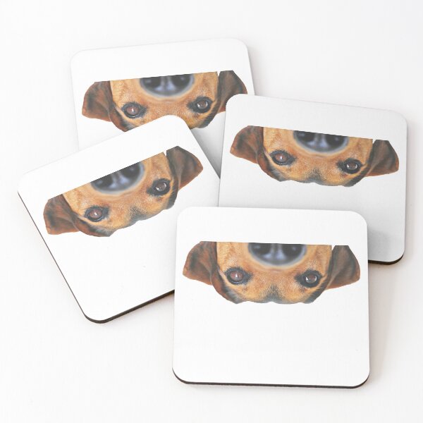 Item preview, upside down doggo designed and sold by TimosStickers.