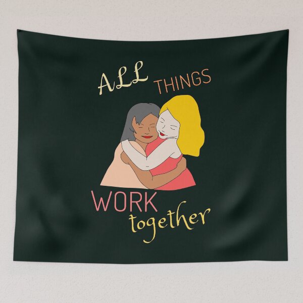 Item preview, All Things Work Together designed and sold by KittyPolka.