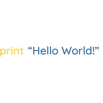 Artwork thumbnail, Python Tshirt Python print("Hello World!") | Python coding merch |Gift shirt python by ellagnonmay