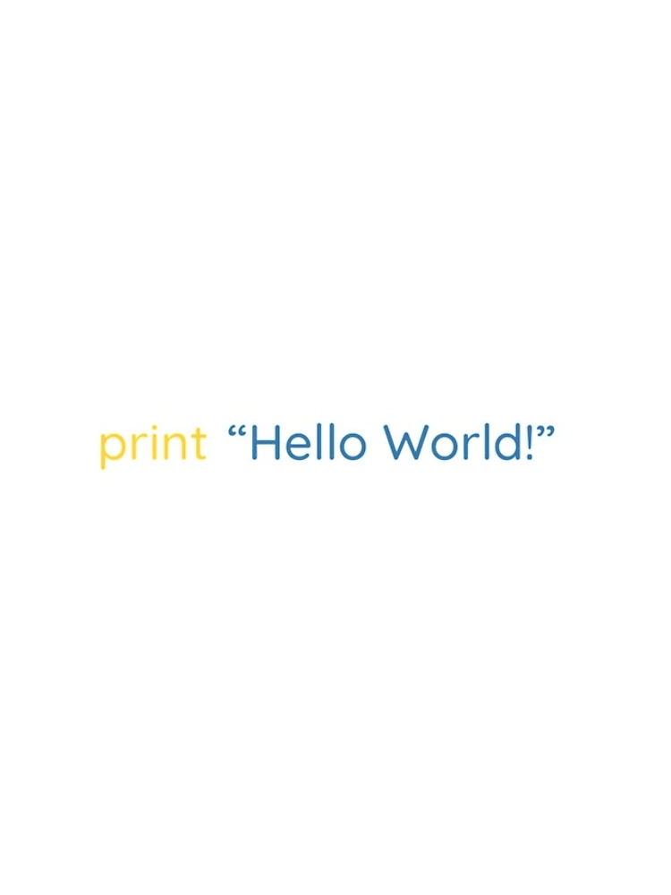Thumbnail 4 of 4, Samsung Galaxy Phone Case, Python Tshirt Python print("Hello World!") | Python coding merch |Gift shirt python designed and sold by ellagnonmay.