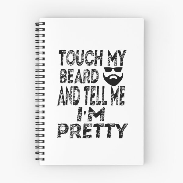 Item preview, Touch My Beard And Tell Me I’m Pretty designed and sold by Hoffman-Design.