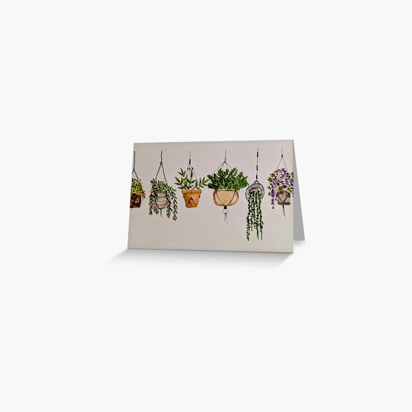 Summer row Greeting Card