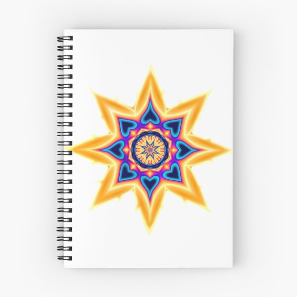 Item preview, Sacred Geometry Healing Heart Star Mandala designed and sold by Leah McNeir.