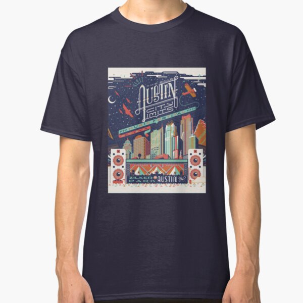 Austin City Limits T Shirts Redbubble - load 210 more imagesgrid view roblox nike shirt template hd png