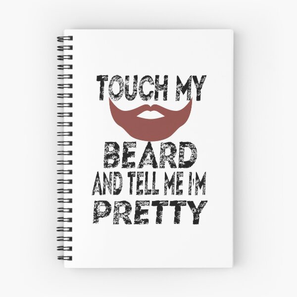 Item preview, Touch My Beard And Tell Me I’m Pretty designed and sold by Hoffman-Design.