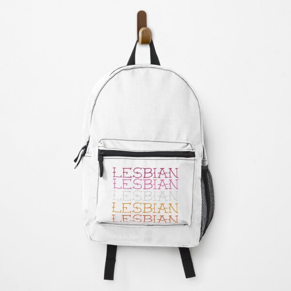 Item preview, lesbian in pride flag colors designed and sold by pipersummer.