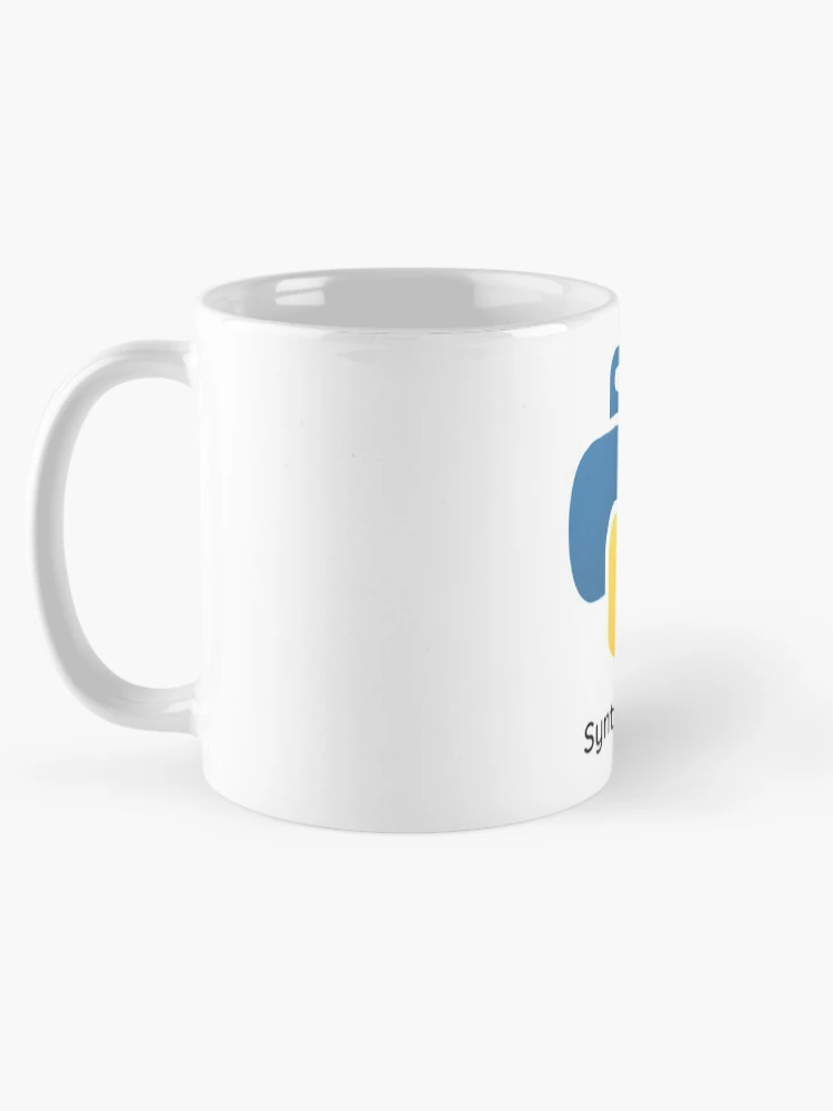 Thumbnail 5 of 6, Coffee Mug, Python Tshirt Python syntax error | Python coding merch  |Gift shirt python designed and sold by ellagnonmay.