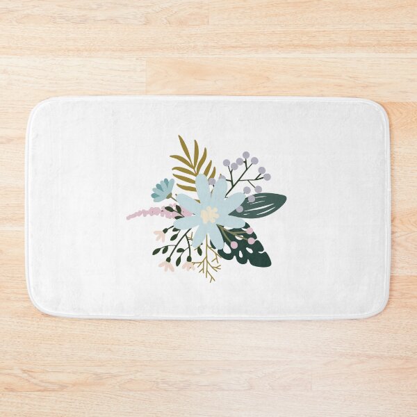 Item preview, Pastel Blue Flower Arrangement 6 designed and sold by marettamaa.