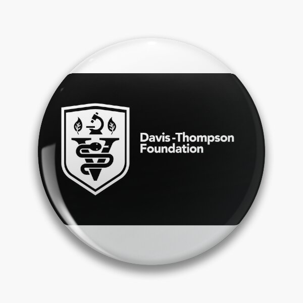 Item preview, White logo on black designed and sold by Davis-Thompson Foundation.