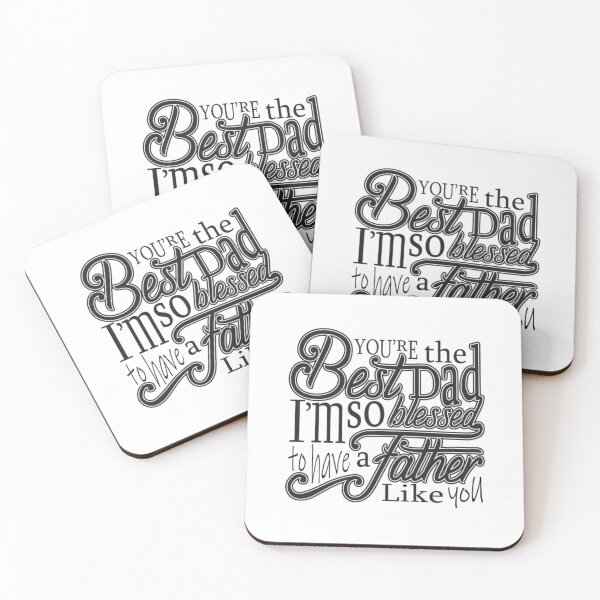 Item preview, Fathers Day Text Quote Wording Best Dad designed and sold by WearWolfDesigns.