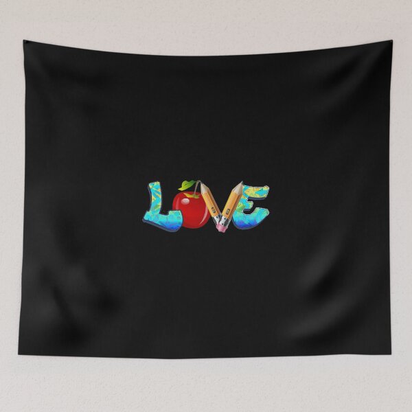 Item preview, LOVE Teacher Life Apple Pencil Teacher Appreciation designed and sold by Independence arrival.