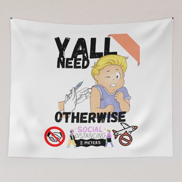 Item preview, yall need vaccine designed and sold by Tulips2.