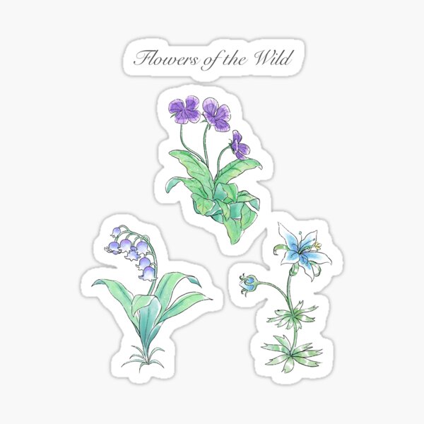 Item preview, Flowers of the Wild designed and sold by DafinArt.