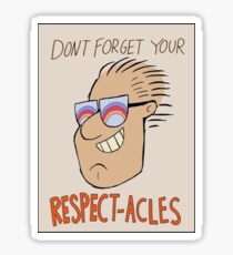 Pegatina Respectacles