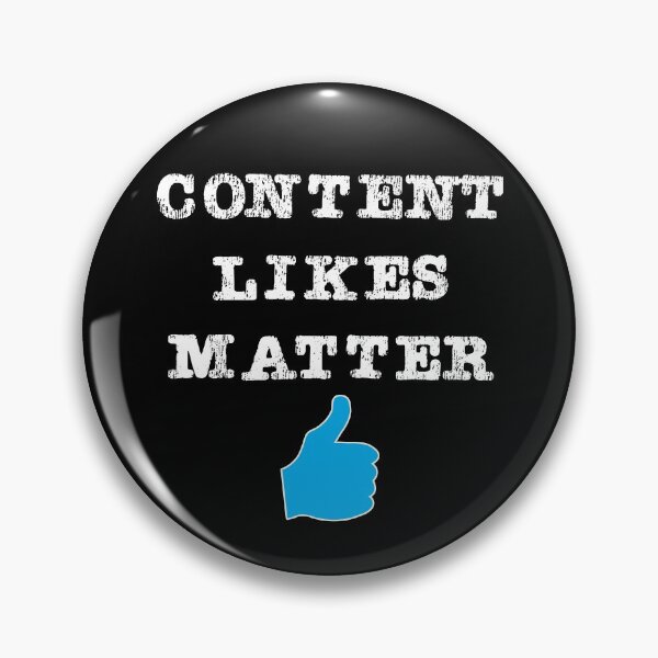 Item preview, Content Creator Quotes: Content Likes Matter (Text) designed and sold by GraffitiSoup.