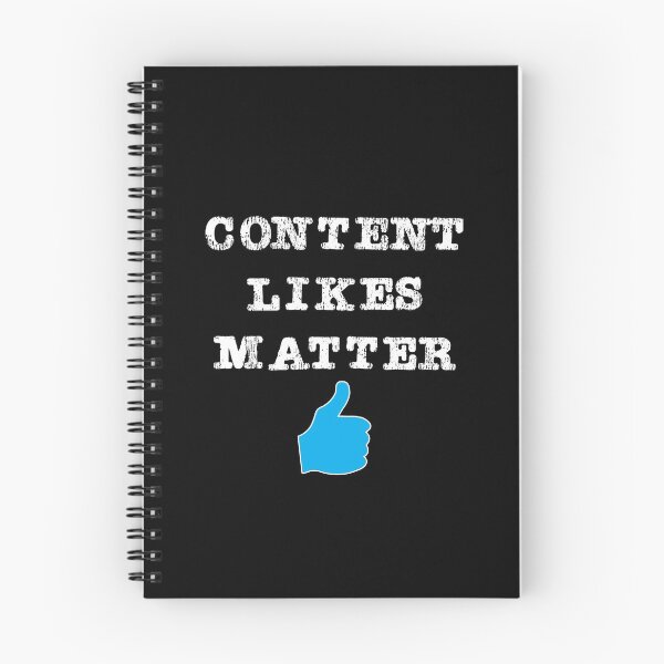 Item preview, Content Creator Quotes: Content Likes Matter (Text) designed and sold by GraffitiSoup.