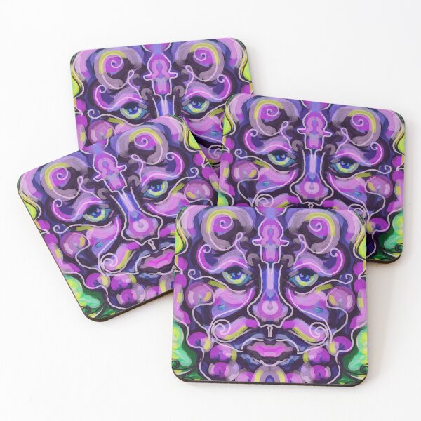 Item preview, Old man face with colorful colors  designed and sold by jotcar.