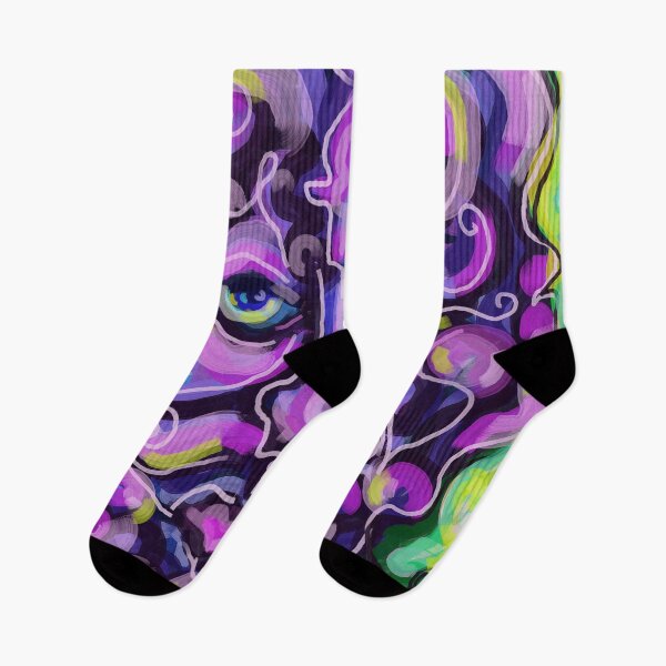 Item preview, Old man face with colorful colors  designed and sold by jotcar.