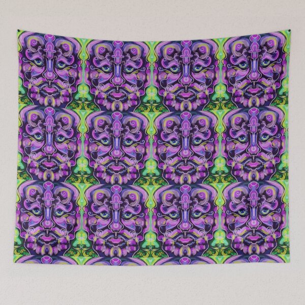 Item preview, Old man face with colorful colors  designed and sold by jotcar.