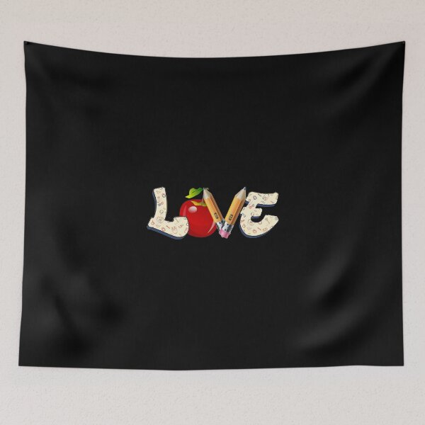 Item preview, LOVE Teacher Life Apple Pencil Teacher Appreciation designed and sold by Independence arrival.