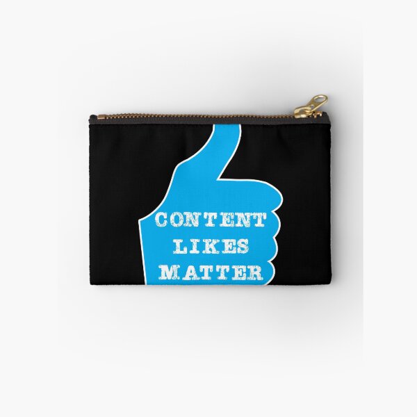 Item preview, Content Creator Quotes: Content Likes Matter (Thumb) designed and sold by GraffitiSoup.