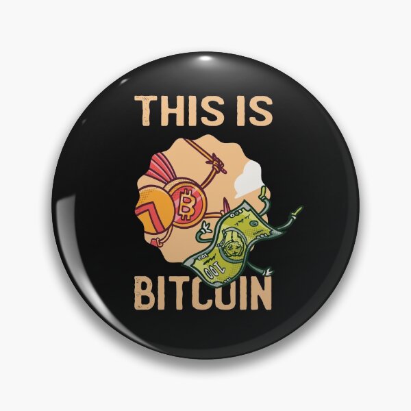 Item preview, Bitcoin BTC Crypto HODL Trader Blockchain Digital T-Shirt designed and sold by thomash2.