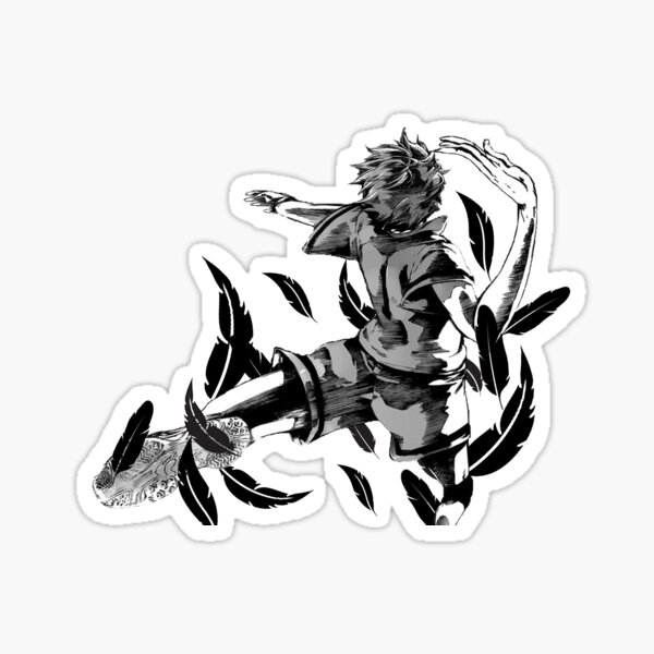 Haikyuu Hinata spike Sticker