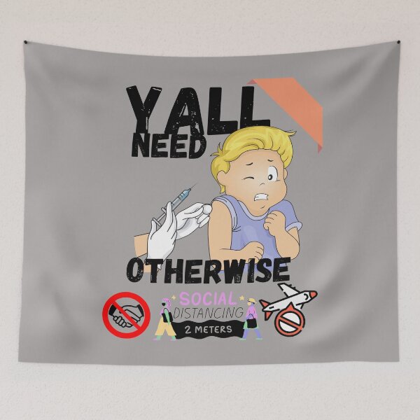 Item preview, yall need vaccine designed and sold by Tulips2.