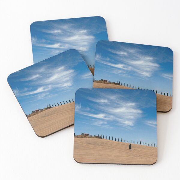 Item preview, Landscape with trees of Val D Orcia designed and sold by pietrofoto.