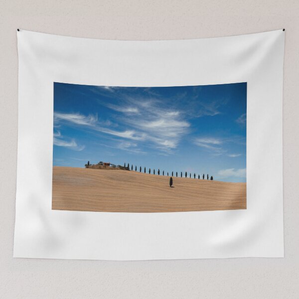 Item preview, Landscape with trees of Val D Orcia designed and sold by pietrofoto.