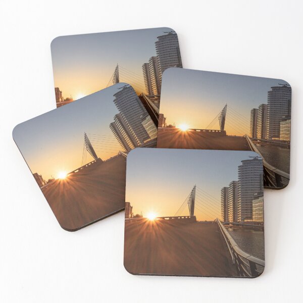 Item preview, Salford Quays setting sun designed and sold by Paul Madden.