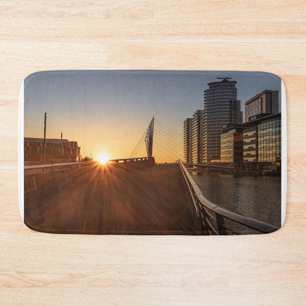 Item preview, Salford Quays setting sun designed and sold by Paul Madden.