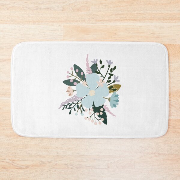 Item preview, Pastel Blue Flower Arrangement 12 designed and sold by marettamaa.