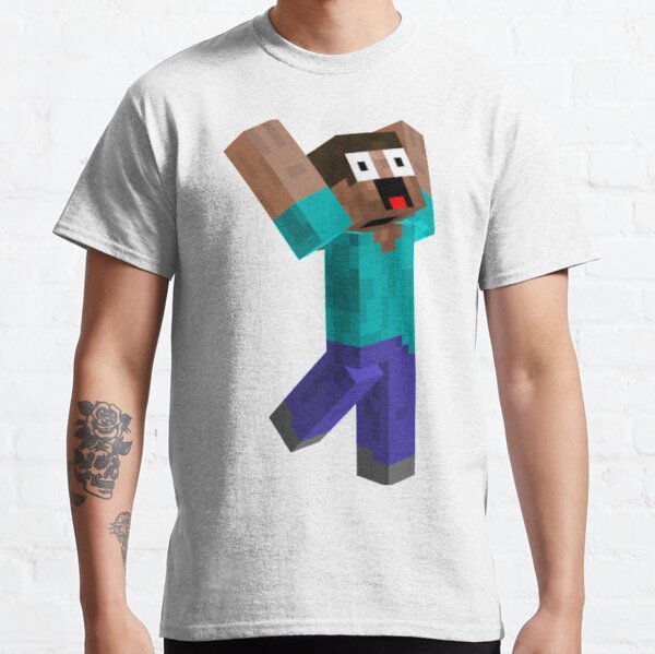 Minecraft Steve T Shirts Redbubble - minecraft steve t shirt roblox