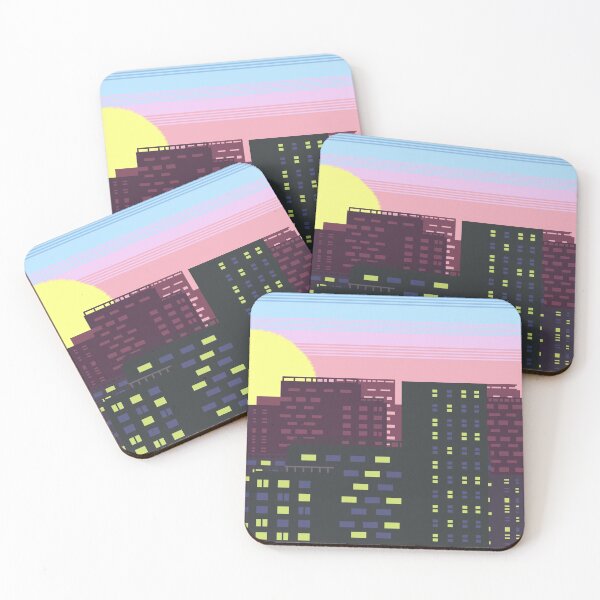 Item preview, City Skyline Pixel designed and sold by PhonoForest.